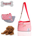 China fornecedor atacado Soft Anchor Stripe Sling saco para cão saco de viagem de estimação